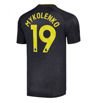 Everton Vitaliy Mykolenko #19 Replika Udebanetrøje 2024-25 Kortærmet